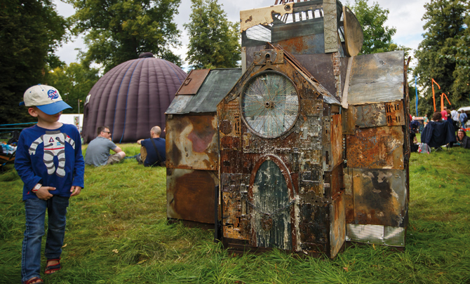 In the bin and among the stars