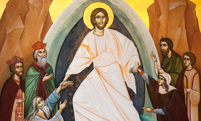 When Jesus met Adam and Eve