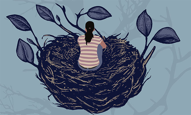 A cold, empty nest