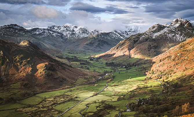 How lovely on the mountains